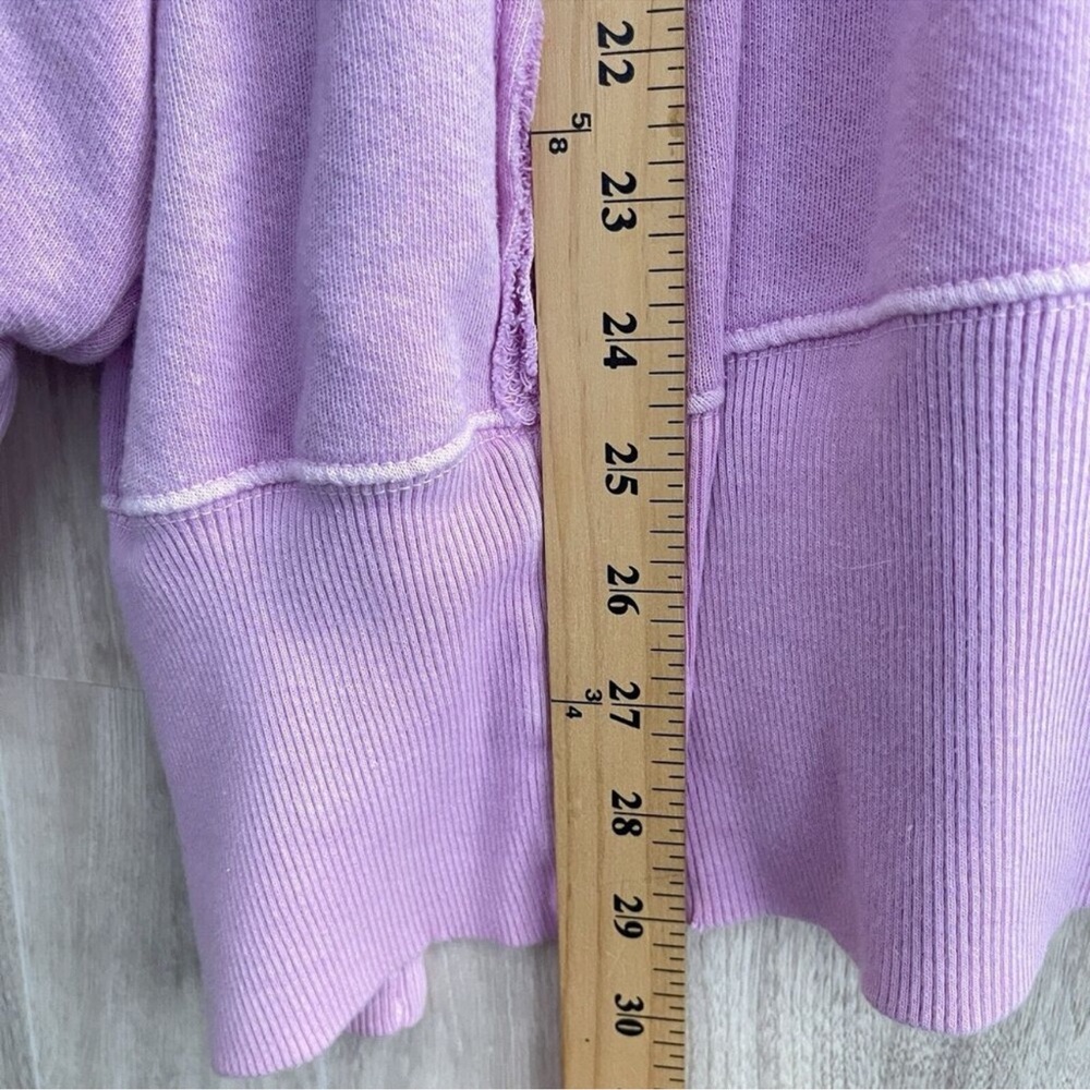 Free People We The Free Camden Sweatshirt in Bubble Tea size S, EUC - Picture 14 of 15